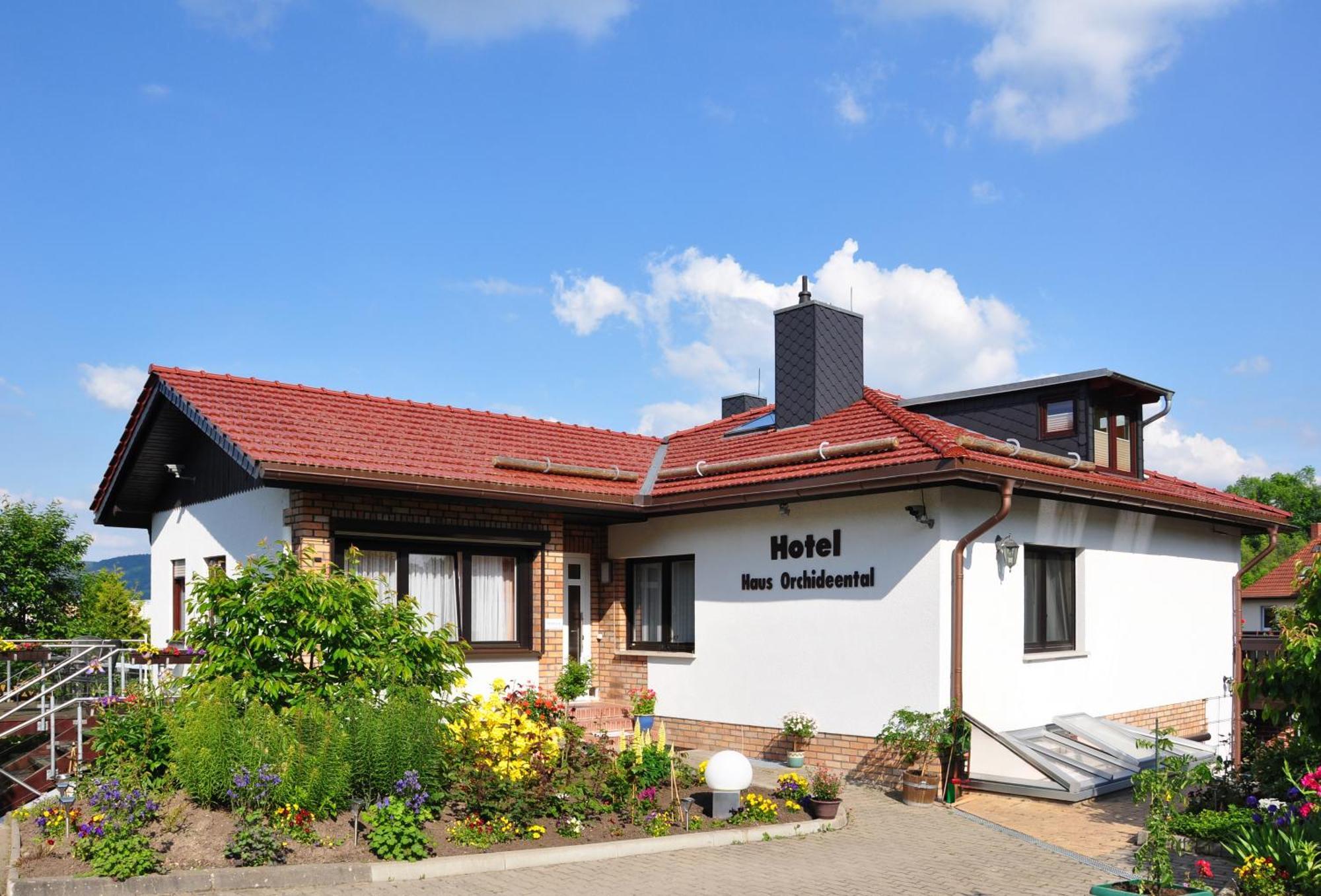 Hotel Haus Orchideental Jena Exteriér fotografie